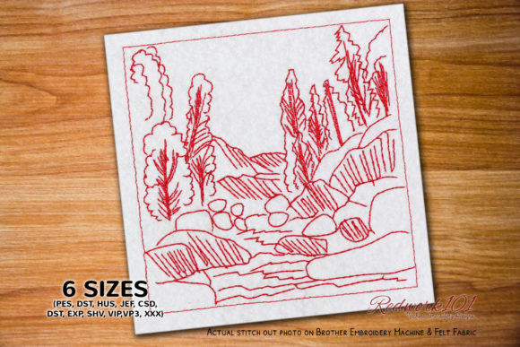 Emerald River Mountain: A Seller's Review for Vacation Embroidery