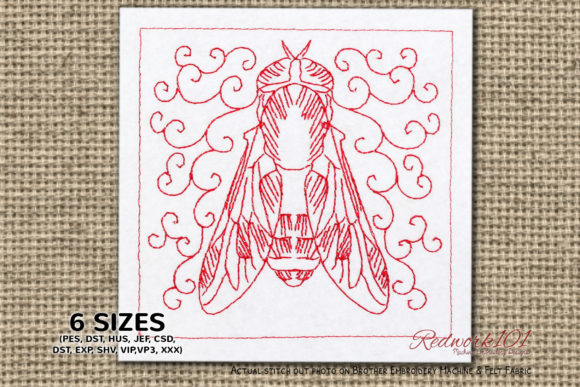 Horsefly Redwork Review: A Quirky Choice for Custom Embroidery