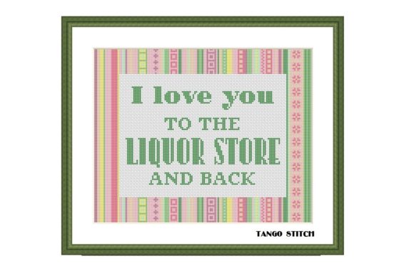 I Love You Funny Cross Stitch: A Designer's Take
