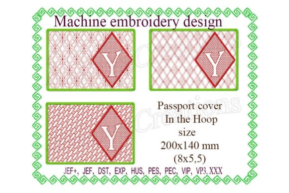 In the Hoop Passport Cover - Y Review
