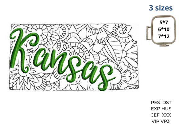 Kansas State: A Patriotic Embroidery Design Review