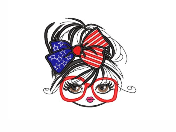 Patriotic Girl: A Charming Choice for Handmade Gifts