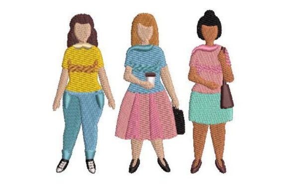 Plussize Women: A Bold Statement for Modern Embroidery