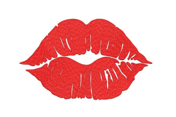 Red Lips: A Designer's Take on Romantic Embroidery