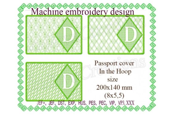 Review: In the Hoop Passport Cover - D for Makers