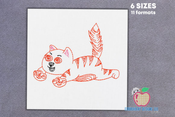 Review: Tabby Cat Lying Down for Boutique Sweatshirts